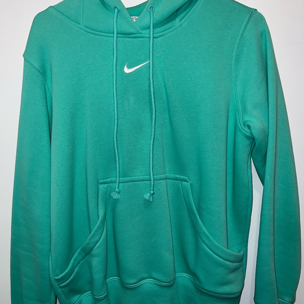 Nike Aqua Green Pullover Hoodie